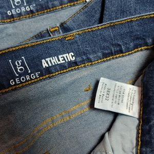 3 pairs of Men's george jeans